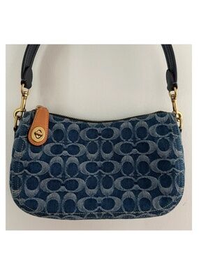 Coach denim bag
